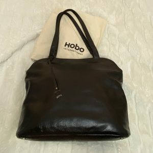HOBO NWOT Black Leather Tote